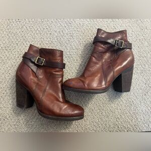 Frye Patty Riding Booties, Redwood